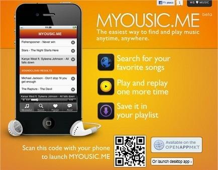 myousic.me  Myousic.me, ascoltare musica in streaming da pc e smartphone 