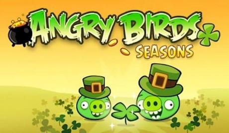 Angry Birds Seasons Angry Birds torna per la festa di San Patrizio !
