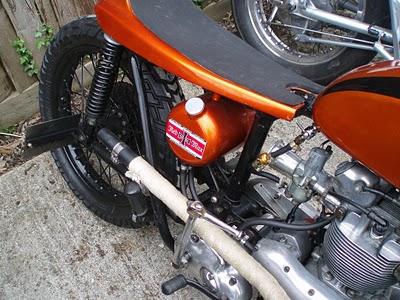 Triumph T100 Street Tracker