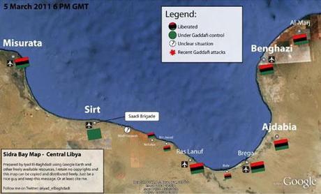 Libia: il sito ufficiale del Consiglio Nazionale per la Transizione