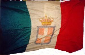 bandiera tricolore monarchia savoia