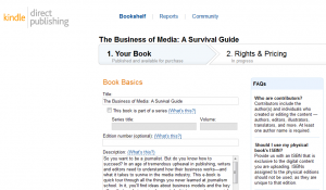 Semplici regole per pubblicare un ebook su Amazon