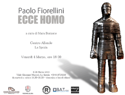 Ecce Homo personale di Paolo Fiorellini a La Spezia