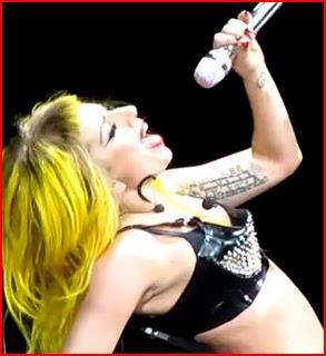 Lady Gaga si tuffa sui fans (VIDEO)