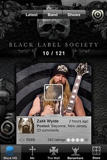 Black Label Society - Applicazione ufficiale gratuita per iPhone