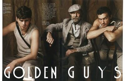 Tom Lander in Dolce & Gabbana su GQ Style Germany