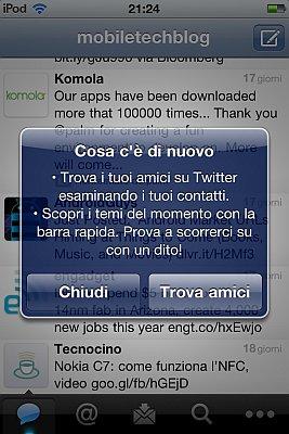 Twitter per iOs si aggiorna alla versione 3.3.1