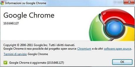 Google Chrome si aggiorna alla versione 10 con molti miglioramenti