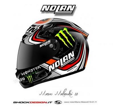 Nolan X-802 M.Melandri 2011 by Shock Design