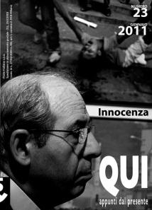 Qui. Appunti dal presente. Innocenza