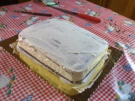 Torta camicia e cravatta