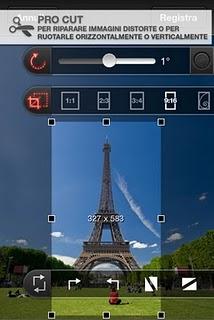 Procamera una applicazione professionale per scattare photo con L'iPhone o iPod touch