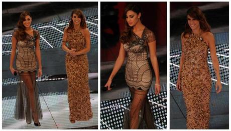 5° serata Sanremo: Dior & Armani Privè per Elisabetta Canalis & Belen Rodriguez