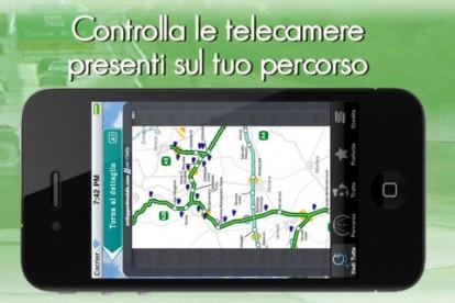 Ecco una utilissima applicazione Video Telecamere strade/autostrade