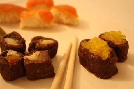 Sushi dolce, ossibuchi, aspic e misteri della cache…