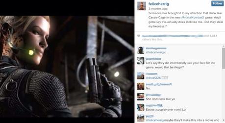 Felice Herrig non è contenta del lavoro fatto su Cassie Cage di Mortal Kombat X - Notizia - PS4