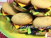 Tutorial dolcidee.it: Cheeseburger dolci realizzati biscotti pasta zucchero