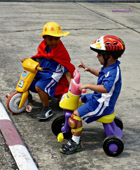 Wheels day: educazione stradale a scuola per bimbi 2-5 anni