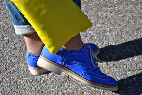 outfit blu outfit giacca blu outfit camicia stampa ciliegie camicia pull&bears outfit stringate maschili mariafelicia magno colorblock by felym mariafelicia magno fashion blogger outfit giacca blu come abbinare il blu outfit borsa gialla outfit scarpe blu come abbinare il giallo abbinamenti giallo blu abbinamenti blu outfit aprile 2015 outfit  outfit primaverili casual outfit donna primaverili outfit casual donna spring outfits outfit blue how to wear blue blue blazer yellow bag fashion bloggers italy girl blonde hair blonde girls braids collana pietre blu majique fornarina massimiliano incas 