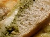 Focaccia alta stracchino pesto