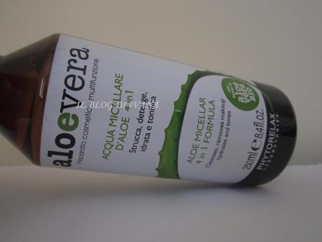 PHYTORELAX-Linea AloeVera: Acqua Micellare (Review)