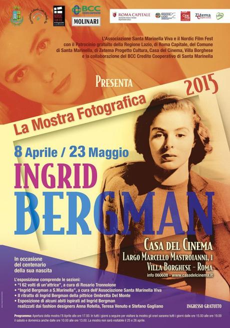 Locandina Centenario Iingrid Bergman