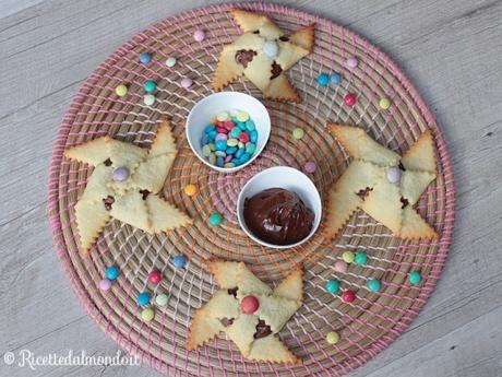 Biscotti girandole alla nutella