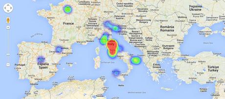 Heat Map IJF15 !st day