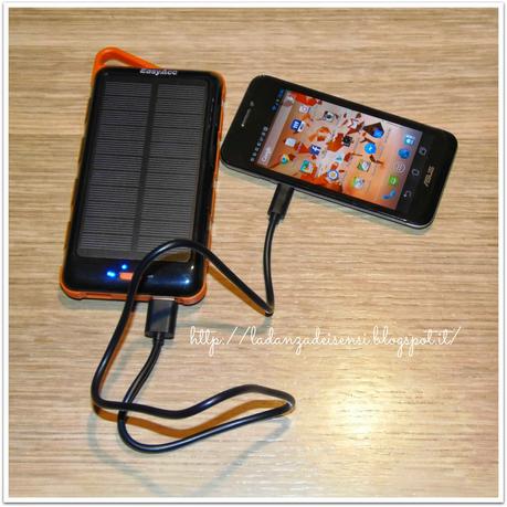 EasyAcc15000mAh Solar Power Bank Dual USB