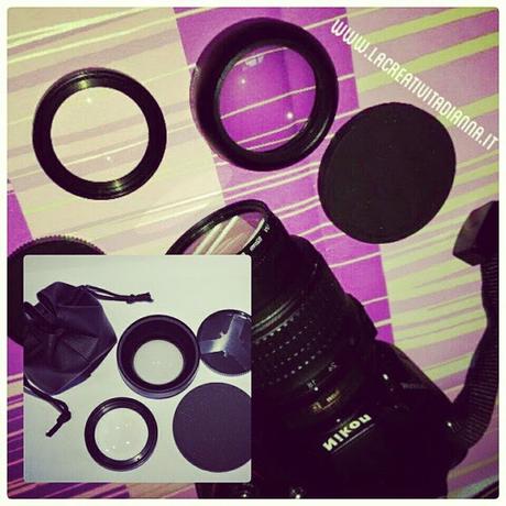 Lente 2 in 1 compatibile con fotocamere Canon e Nikon by Groupalia