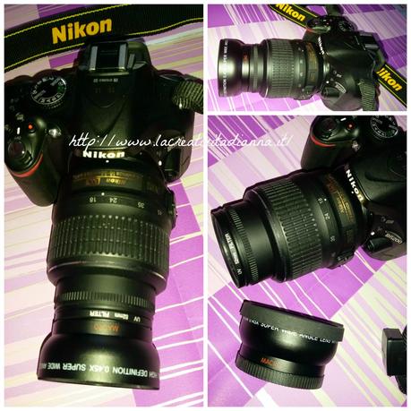 Lente 2 in 1 compatibile con fotocamere Canon e Nikon by Groupalia