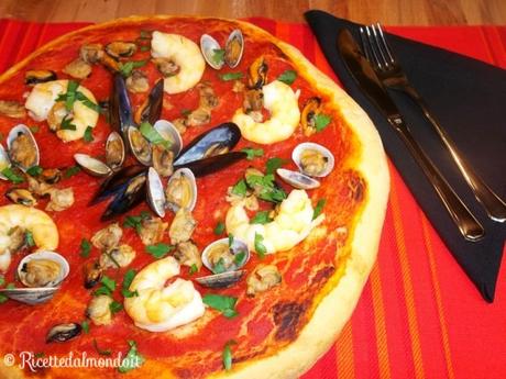 Pizza ai frutti di mare