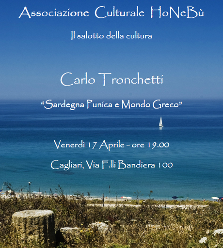 Archeologia: conferenza di Carlo Tronchetti a Cagliari.