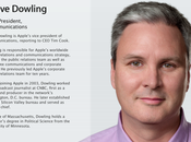 Apple ufficialmente nominato Steve Dowling come Vice Presidente delle Comunicazioni