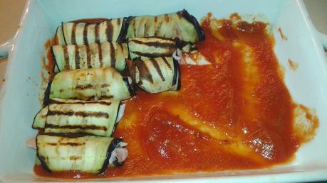 INVOLTINI DI MELANZANE ALLA PARMIGIANA