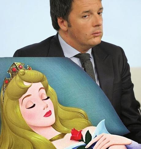 Renzi e la bella addormentata nel bosco.