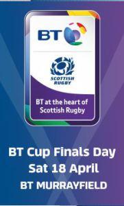 BT Cup: Ecco le squadre per le finali di domani al BT Murrayfield