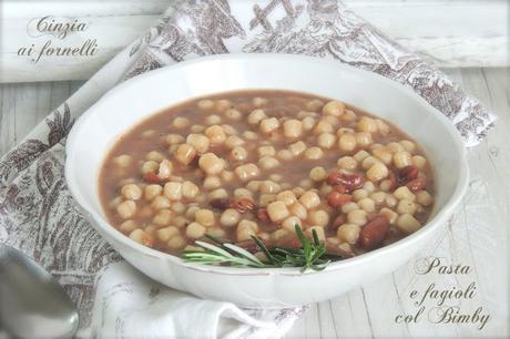 pasta e fagioli ricetta bimby