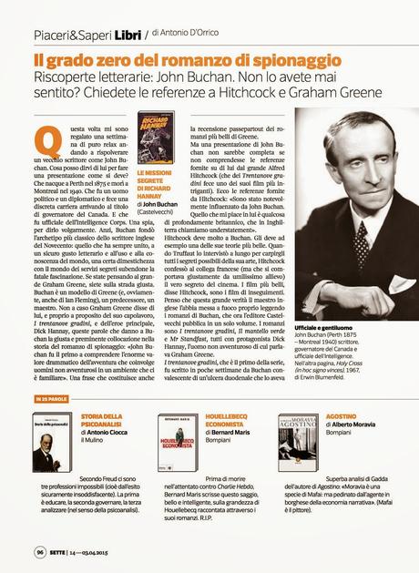 Rassegna dei Libri - 14° settimana - dal 02 aprile al 08 aprile 2015