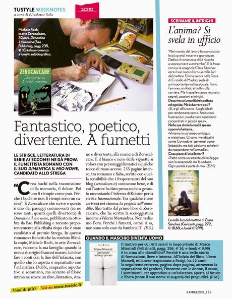 Rassegna dei Libri - 14° settimana - dal 02 aprile al 08 aprile 2015