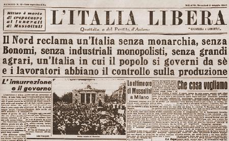 “25 Aprile” Liberazione ….ma siamo sicuri??: una riflessione di Domenico Muollo