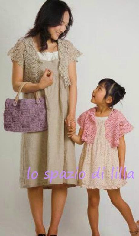 A gentile richiesta... Gli schemi per un coprispalle crochet da bimba / Girly crochet shrugs and boleros patterns