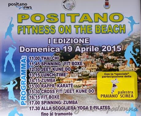 POSITANO FITNESS ON THE BEACH