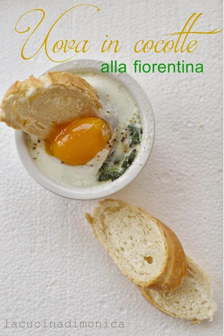 uova in cocotte alla fiorentina