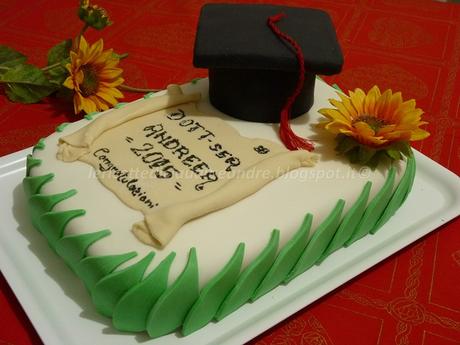 Torta di Laurea di Andreea - 2015