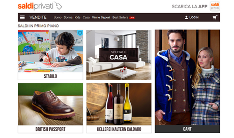 SaldiPrivati: Il Mobile Commerce cresce per Arredo e Design