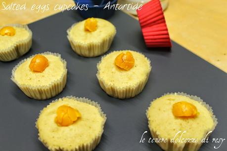 Salted eggs cupcakes per la colazione in Antartide