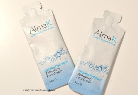 [Review] A sample of ... Refreshing Foot Cream di AlmaK