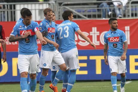 Cagliari-Napoli 0-3 video gol highlights