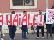 “Noi siamo napoletani”, protesta degli ultras della Roma